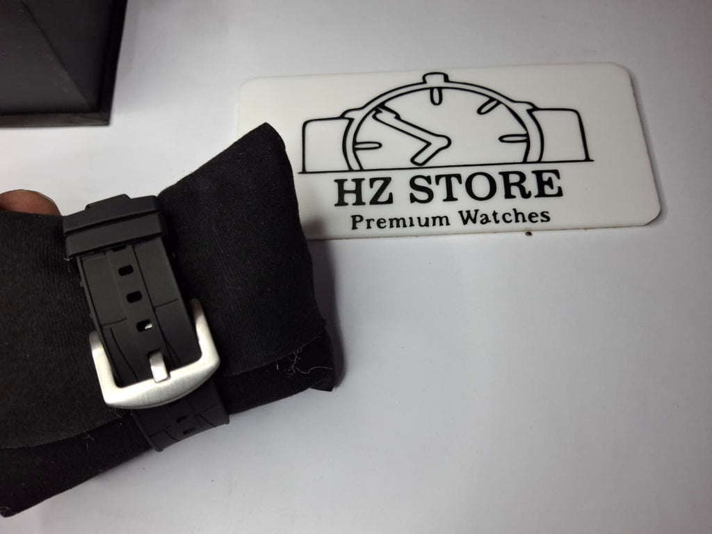 Denvost Black Strap Watch – Modern Classic Timepiece
